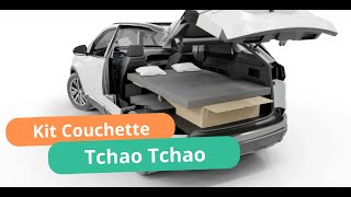 Kit couchette voiture TCHAO TCHAO version 1 ou 2 places  Démo 3D [upl. by Anirrok]