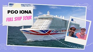 Ultimate PampO Iona Ship Tour From Deck 7 to the Skydome [upl. by Bobinette244]