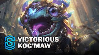 Victorious KogMaw Skin Spotlight  League of Legends [upl. by Naimad]