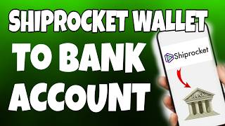 How to Transfer Shiprocket Wallet to Bank Account  Shiprocket Wallet to Bank Account [upl. by Hnahym]