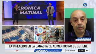 TODO CADA VEZ MÁS CARO LA INFLACIÓN EN LA CANASTA DE ALIMENTOS NO SE DETIENE [upl. by Rihat]