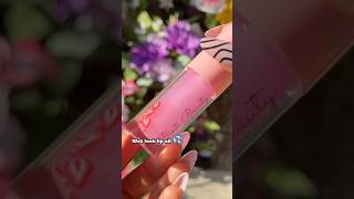 Strawberry flavored lip oil filled either strawberries slices 🍓 [upl. by Ffej921]