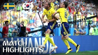 Sweden v Korea Republic  2018 FIFA World Cup  Match Highlights [upl. by Desireah]