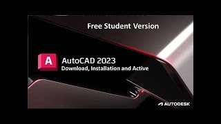 AutoCAD 2023 Download Installation and Activation  Autodesk AutoCAD 2023 [upl. by Orabla268]