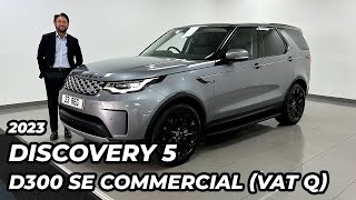 2023 Land Rover Discovery D300 SE Commercial VAT [upl. by Nylessej]