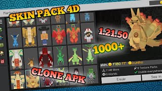 SKIN PACK 4D AND 5D 1000 12150  TERSEDIA CLONE APK [upl. by Eedoj]