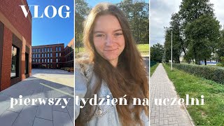 pierwsze dni na uczelni 👩🏼‍🎓🎓  VLOG [upl. by Efi]