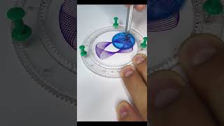 Mesmerizing Spirograph purplecolor asmr asmrsounds [upl. by Celinka]