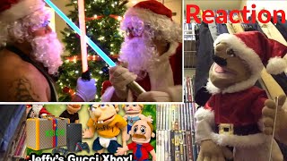 SML Christmas Special Jeffys Gucci Xbox Reaction Puppet Reaction [upl. by Oremodlab]