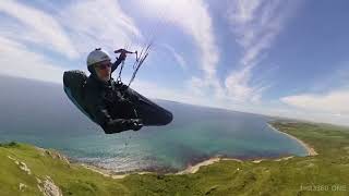 Ringstead Bay Paragliding [upl. by Maupin645]