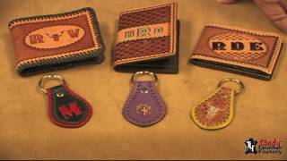 How To Use 3D And Alphabet Stamps On Leather [upl. by Fulvia869]