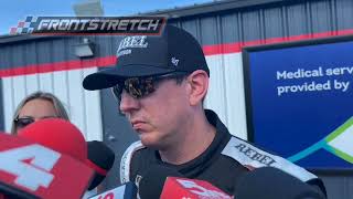 Kyle Busch Frustrated With Kyle Larson quotNot Sure What That Single Point Was Gonna Mean For Himquot [upl. by Alamat]