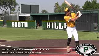 Joaquin Covarrubias Prospect Video OF 1b Bonita High School Class of 2027 [upl. by Ethben]