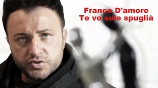 Franco DAmore  Te Vo Sule Spuglià [upl. by Gilpin441]