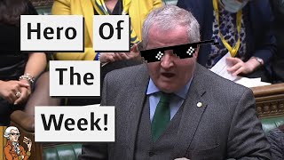 Hero Of The Week  Ian Blackford Kicked Out For Calling Johnson A Liar [upl. by Teilo478]