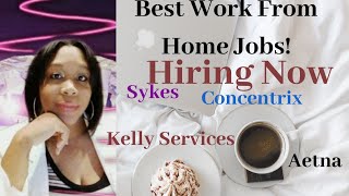 4 New Remote Jobs Work From Home NOW Paid Training [upl. by Atisor]