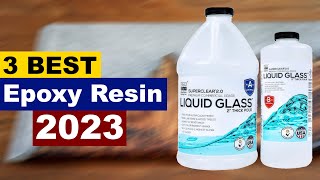 Top 3 Best Epoxy Resins 2023  Epoxy Resin Used For Jewelry Wall art  Tables [upl. by Leahcimnoj]