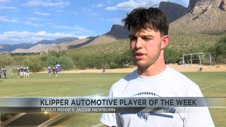 Klipper Automotive Player of the Week Jacob Newborn [upl. by Shanan]