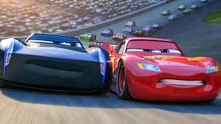 CARS 3 All Movie Clips  Lightning McQueen vs Jackson Storm 2017 [upl. by Eelrahc]