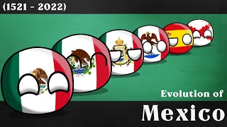 Evolution of Mexico 1521  2022 [upl. by Yniar]