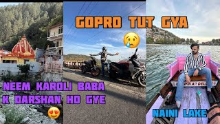 Neem Karoli Baba k Darshan ho gye 😍 or GoPro Tut gya 😢 youtube video viral trending [upl. by Orban393]