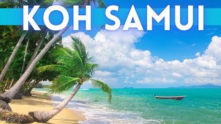 Koh Samui Southern Thailand sunset and drone video [upl. by Lecrad]