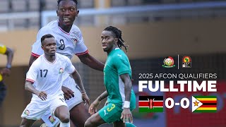 Kenya vs Zimbabwe 00  FT Highlights Africa Cup Nations 2025 Qualifiers [upl. by Svirad]