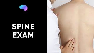 Spine Examination  OSCE Guide  UKMLA  CPSA [upl. by Eibbob77]