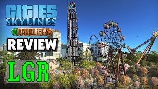 LGR  Cities Skylines Parklife Review [upl. by Yanarp456]