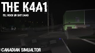 CANADIAN SIMULATOR  THE K4A1  AKN amp K4A1 UPDATE [upl. by Bigford546]