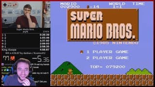 Super Mario Bros Former World Record Interview w Darbian any 456528 [upl. by Yecnay]