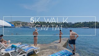 5K City Walk Cavtat Croatia 2022 [upl. by Papst]