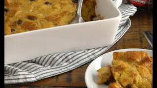 Recipe  Granny’s Bread Pudding with Dempsters Brioche PullAparts [upl. by Ammej]