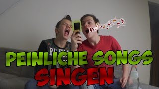 MEGA PEINLICHE SONGS SINGEN  mit kleinem Bruder [upl. by Genny]