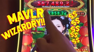 MAVLR PREDICTED IT with VegasLowRoller on Cai Yun Heng Tong Slot Machine [upl. by Refannej]