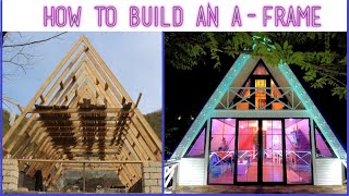 Incredible AFrame House Construction Step by Step  ByLankHome [upl. by Chandos667]