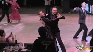 ProAm americansmooth closed silver foxtrot at Fred Astaire CCDC National Championships 2023 [upl. by Greenwell760]