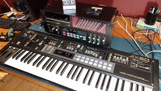 Akai AX60 analog with S612 sampler demo [upl. by Aljan]