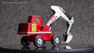 OampK Bagger Matchbox Kingsize No K1 Hydraulic Excavator [upl. by Blondy]