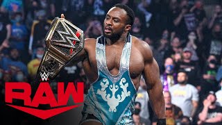 Big E cashes in to become WWE Champion Raw Sept 13 2021 [upl. by Arodal441]