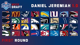 2024 FULL First Round Mock Draft Daniel Jeremiah 10 [upl. by Aicelaf96]