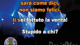 Cesare Cremonini  Stupido a chi karaoke instrumentalmp4 [upl. by Eeliah]