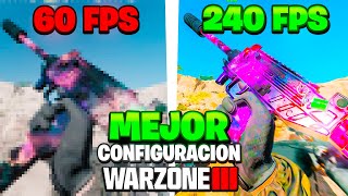 LA MEJOR CONFIGURACION GRAFICA PARA EL NUEVO WARZONE 3 [upl. by Lizette455]