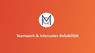 Webinar Teamwork amp IntercoderReliabilität mit MAXQDA 2022 [upl. by Leamsi]