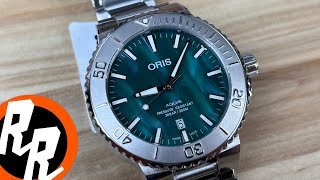 Oris Aquis Kaleidoscopic Dial 435mm Saltzmans [upl. by Jarid]