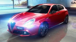 ALFA ROMEO QUADRIFOGLIO TUNING CUP Asphalt 8 Alfa Romeo Giulietta 2016 Veloce RANK1098 [upl. by Dahle]