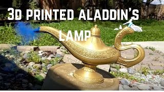 3d Printed Aladdins Lamp [upl. by Kcirdek]