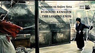 Kenshin vs sojiro final battle rurouni kenshin the legend ends samurai x [upl. by Mooney609]