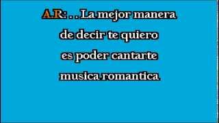 ARTURO RODRIGEZ Musica romantica Karaoke [upl. by Paymar]