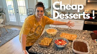 Cheap and Easy Desserts  Desserts on a budget [upl. by Iznyl]